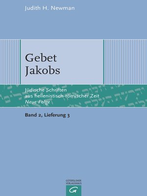 cover image of Gebet Jakobs